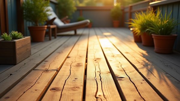 Comment redonner vie à votre terrasse en bois avec des produits simples