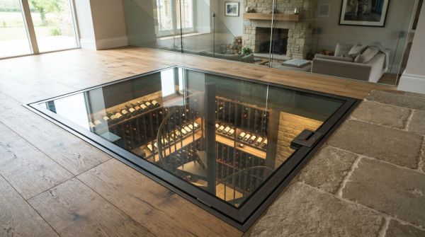 Top 5 avantages d'une trappe de cave en verre design