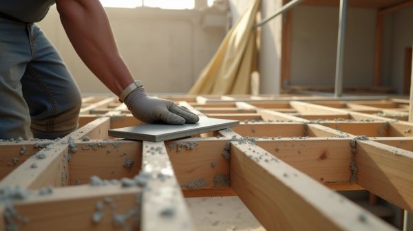 Utilisation surprenante du grattoir de coffrage en chantier